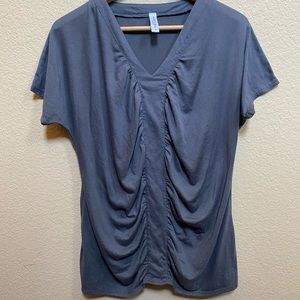 Gray Soybu yoga tshirt